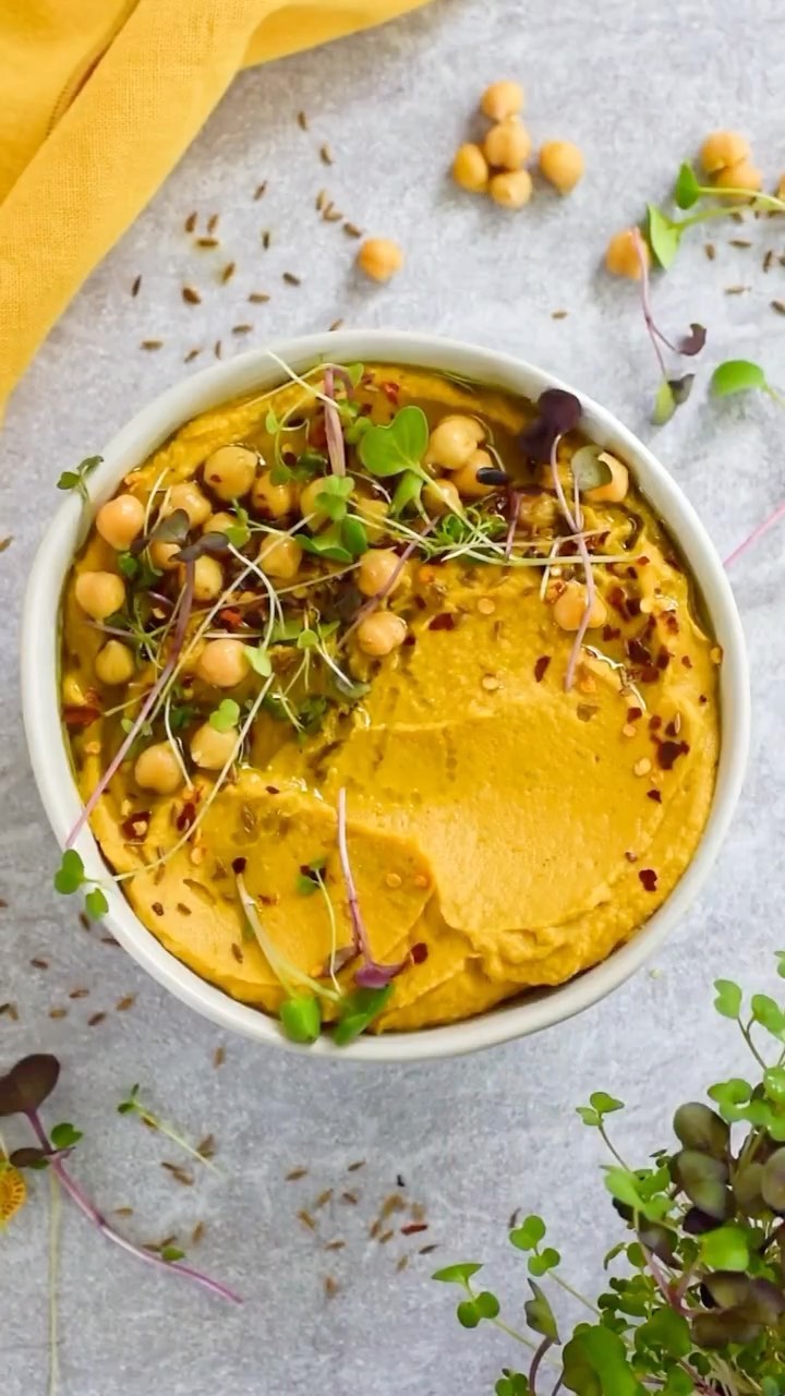 Roasted Butternut Squash Hummus