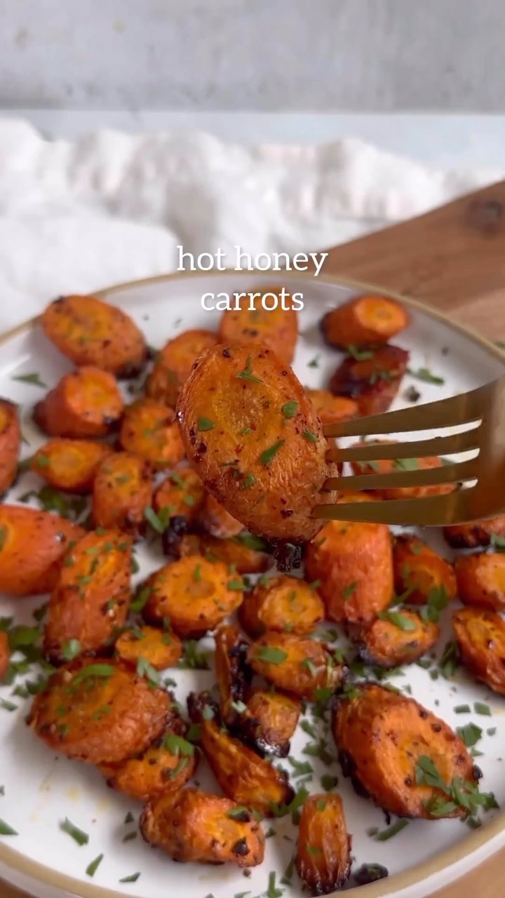 Hot Honey Baked Carrots