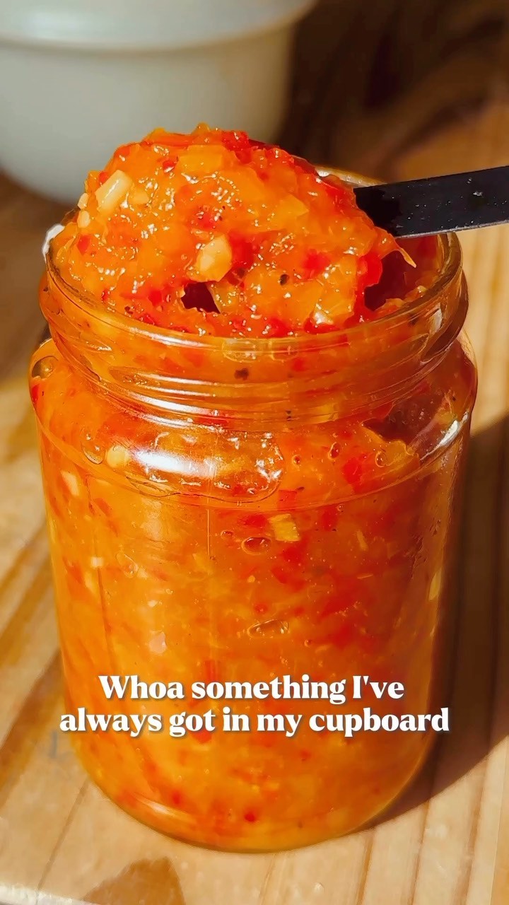Plum and Scotch Bonnet Chili Jam