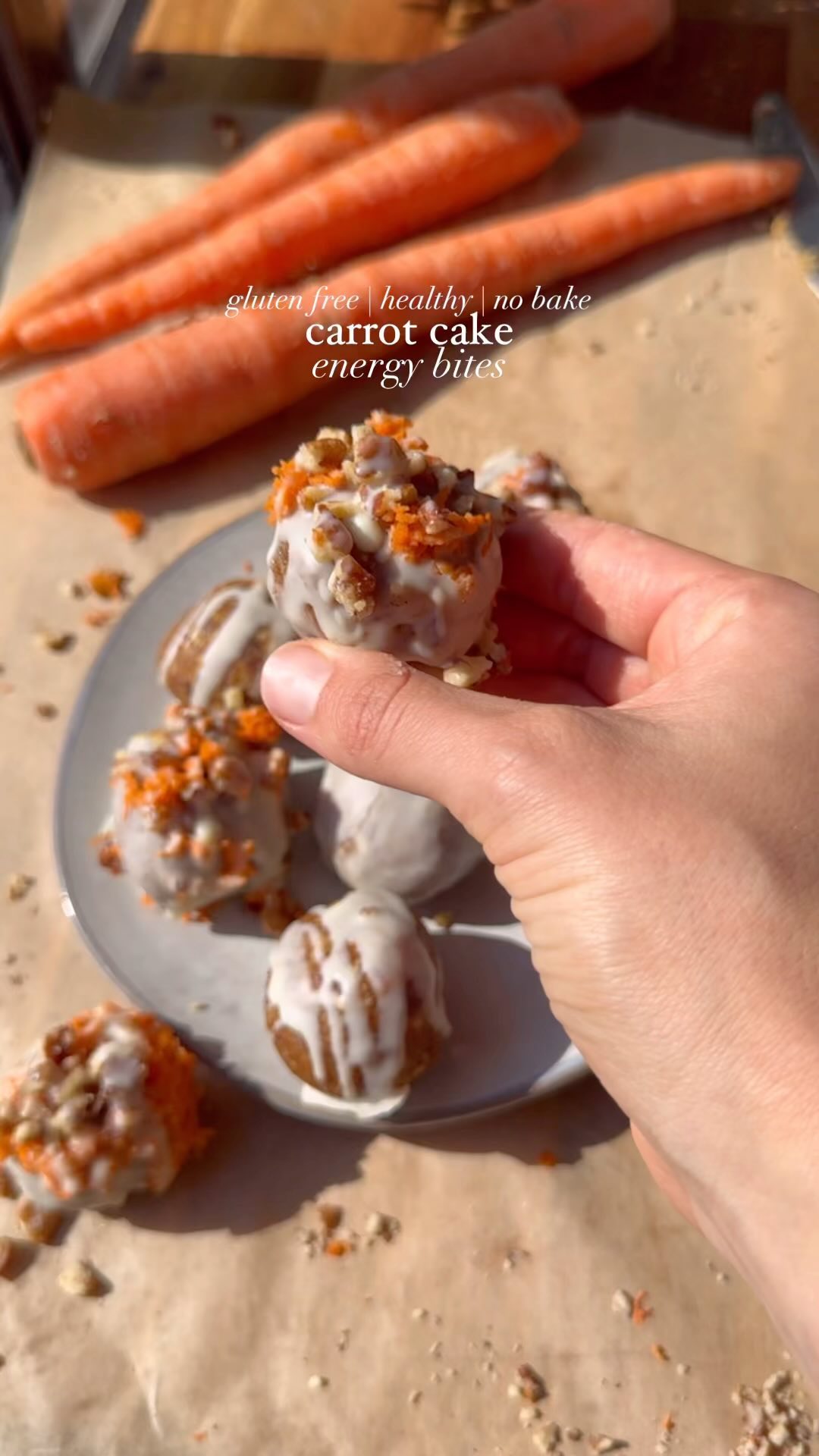 Carrot Cake Energy Bites