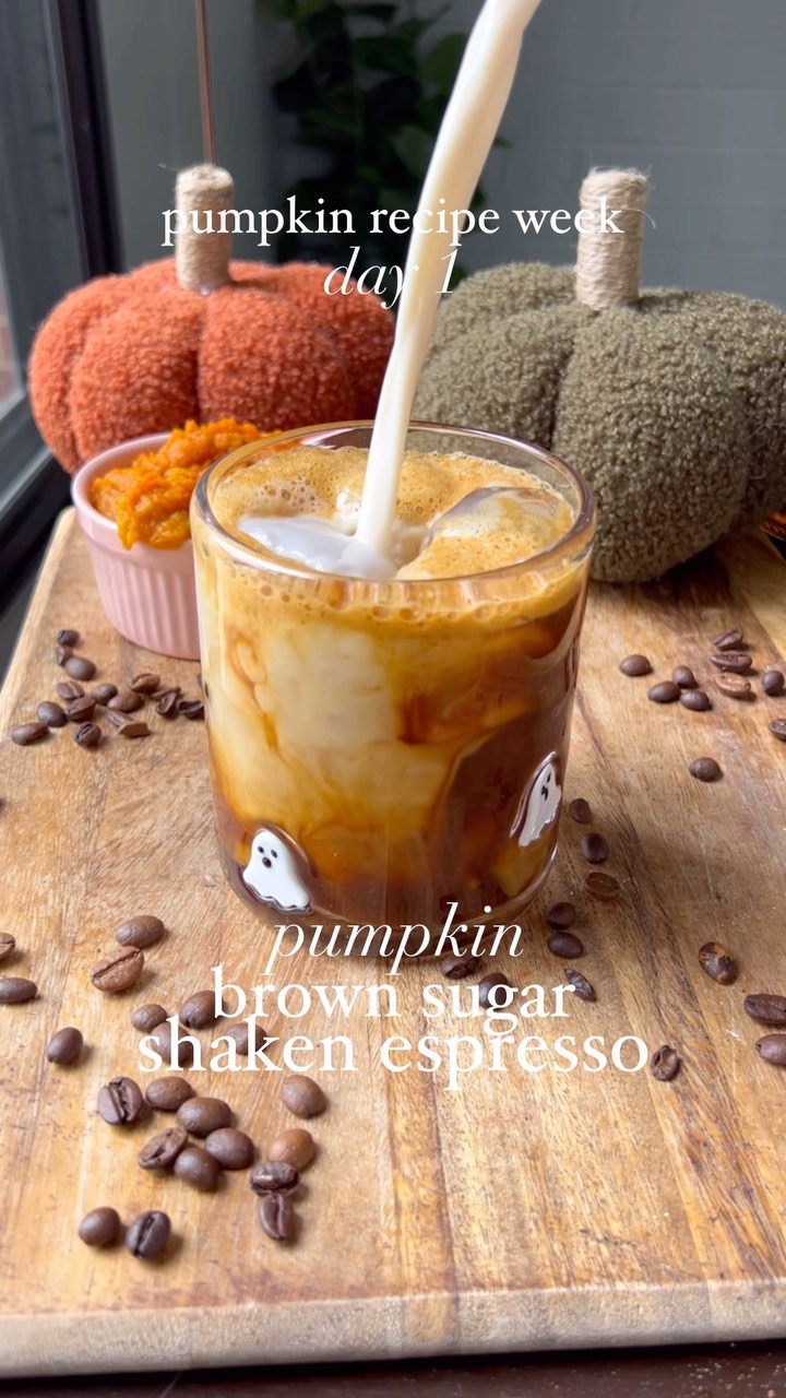 Pumpkin Brown Sugar Shaken Espresso