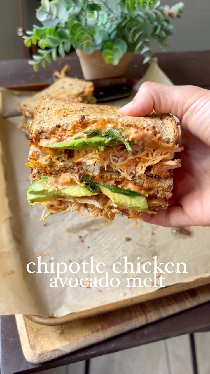 Chipotle Chicken Avocado Melt
