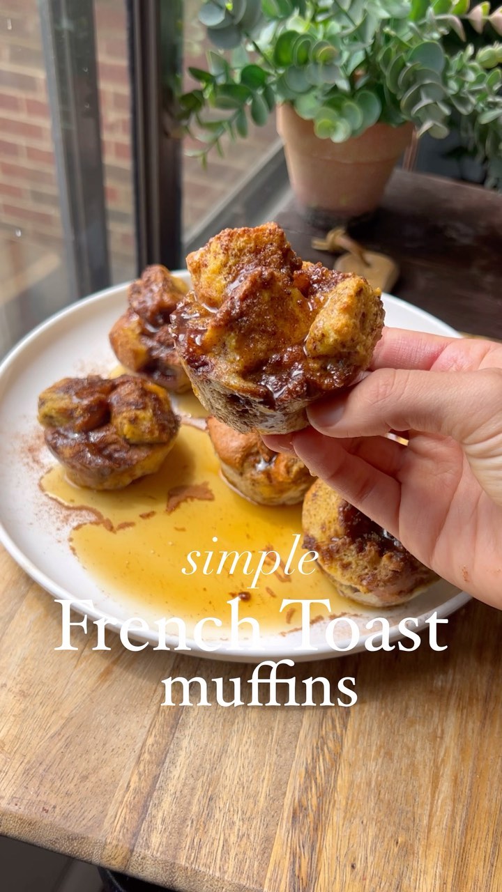 Easy French Toast Muffins