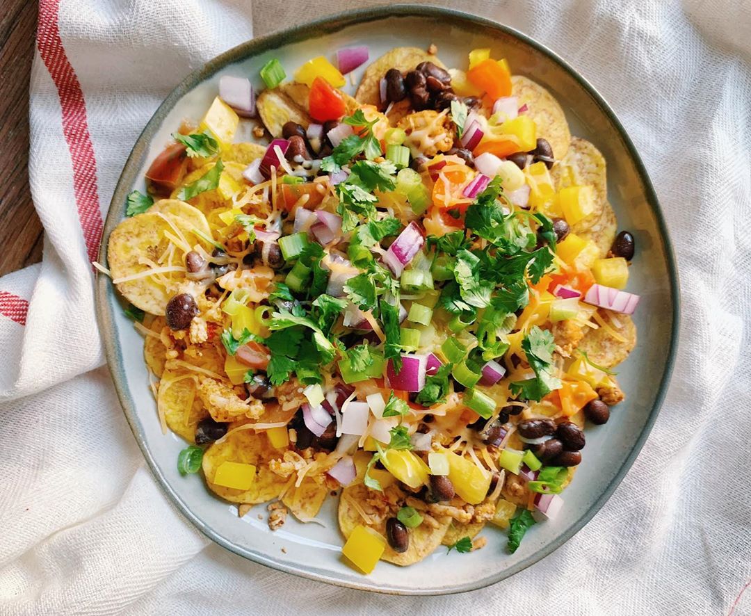 Tasty Plantain Nachos with a Healthy Twist