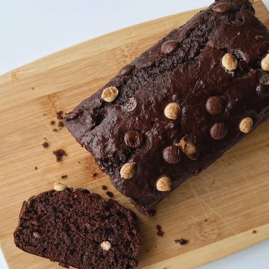 Triple Chocolate Protein Banana Bread