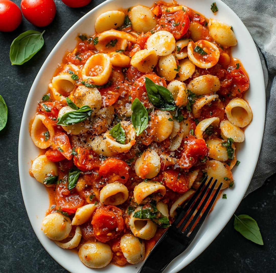 Roasted Cherry Tomato Pasta