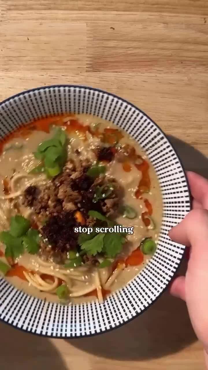 Peanut Butter Miso Ramen