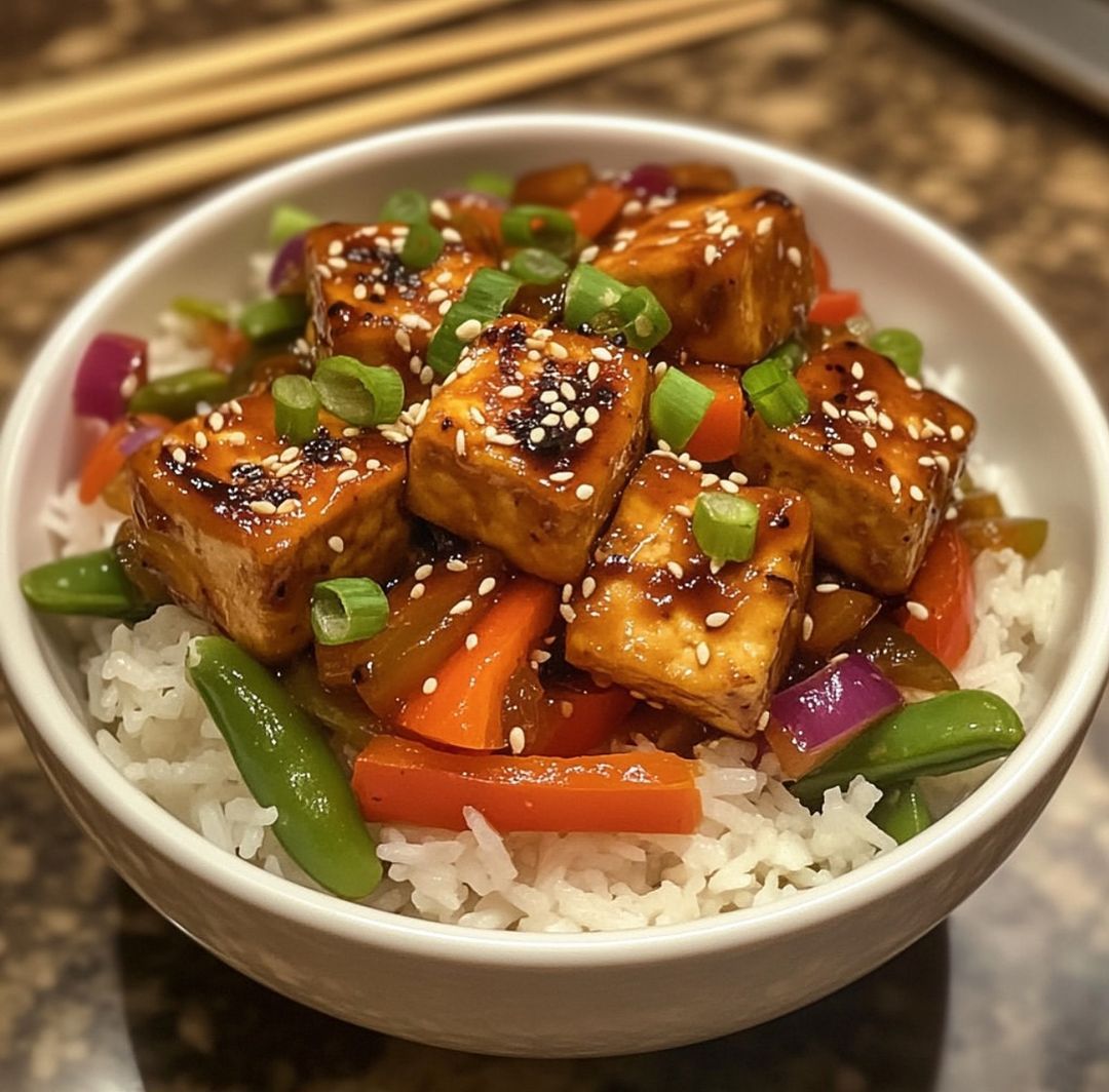Sweet and Sour Tofu Stir-Fry