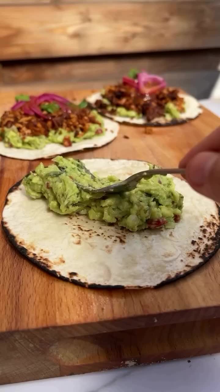 Baked Shredded Tofu Tacos