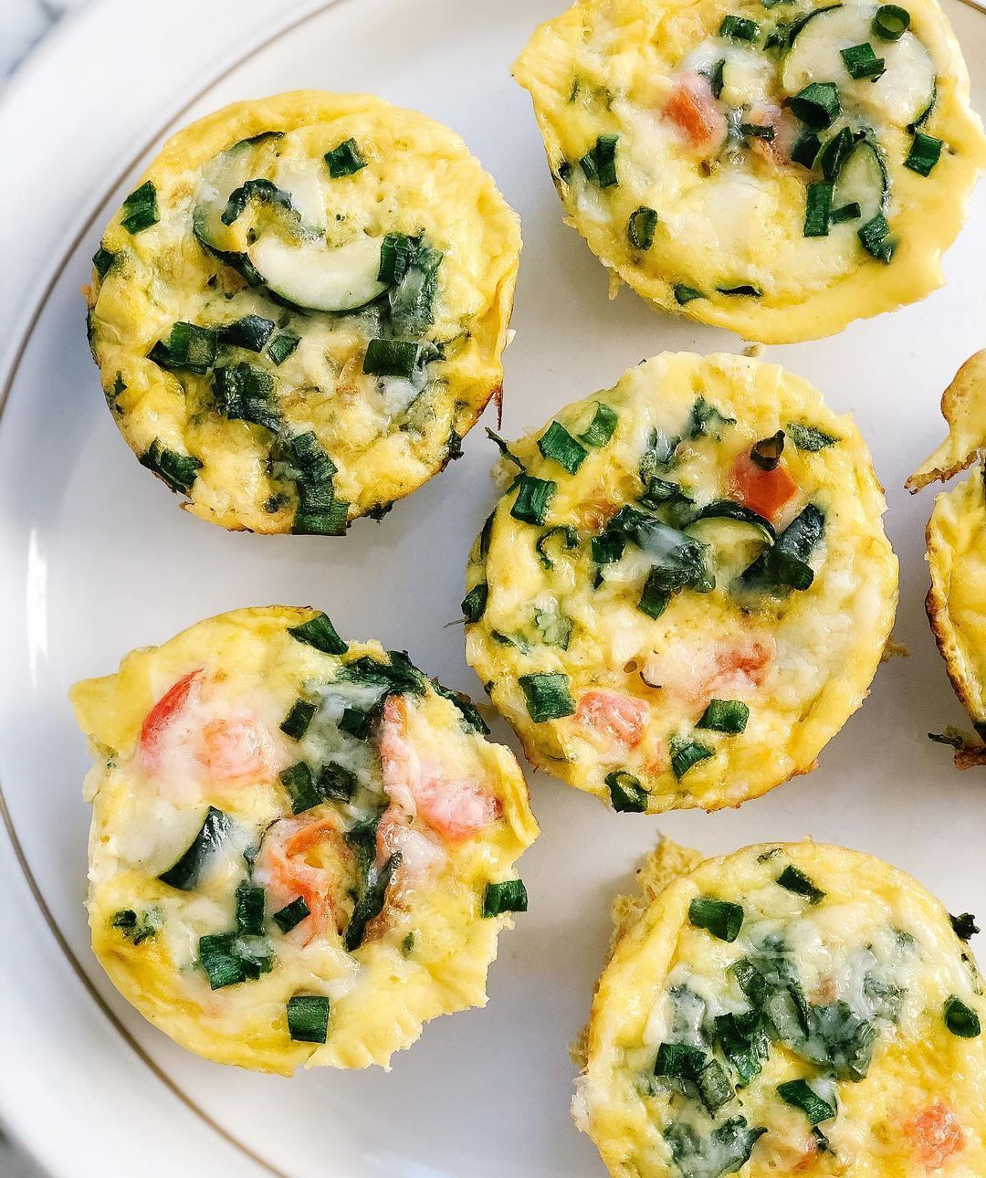Summer Veggie E G G Bites