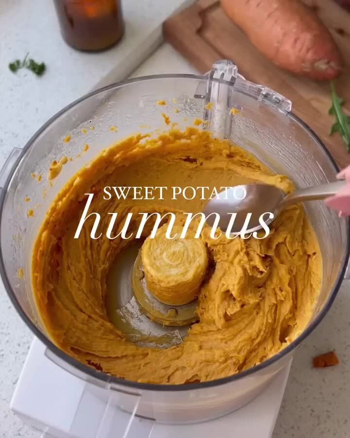 Quick and Easy Sweet Potato Hummus