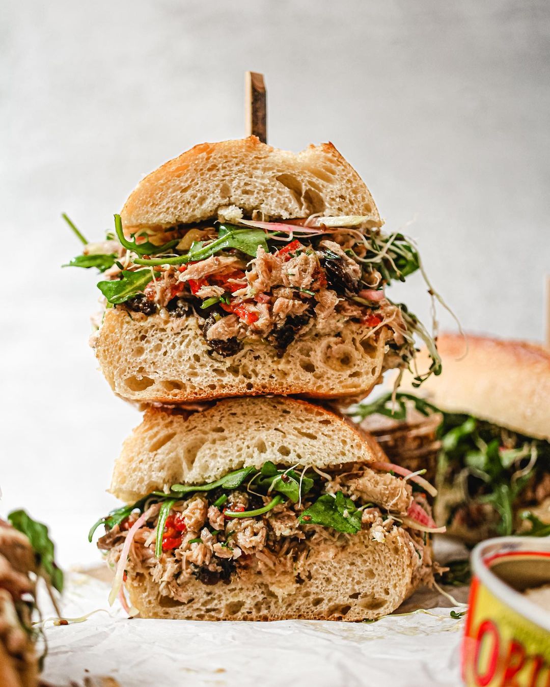 Tinned Fish Sandwich