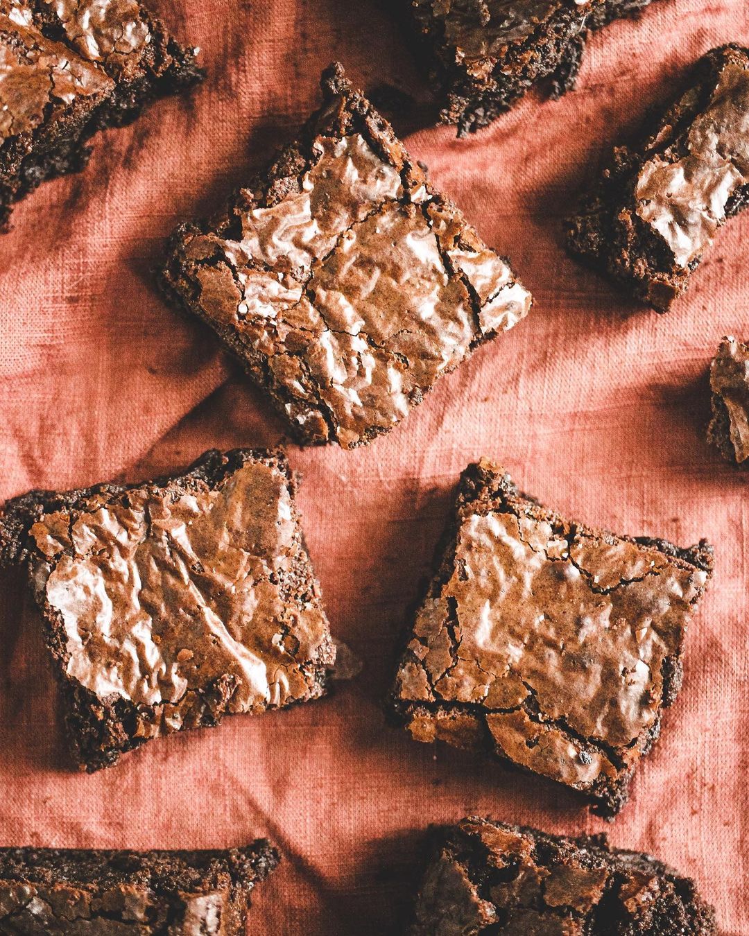 Dark Chocolate Fudgy Brownies