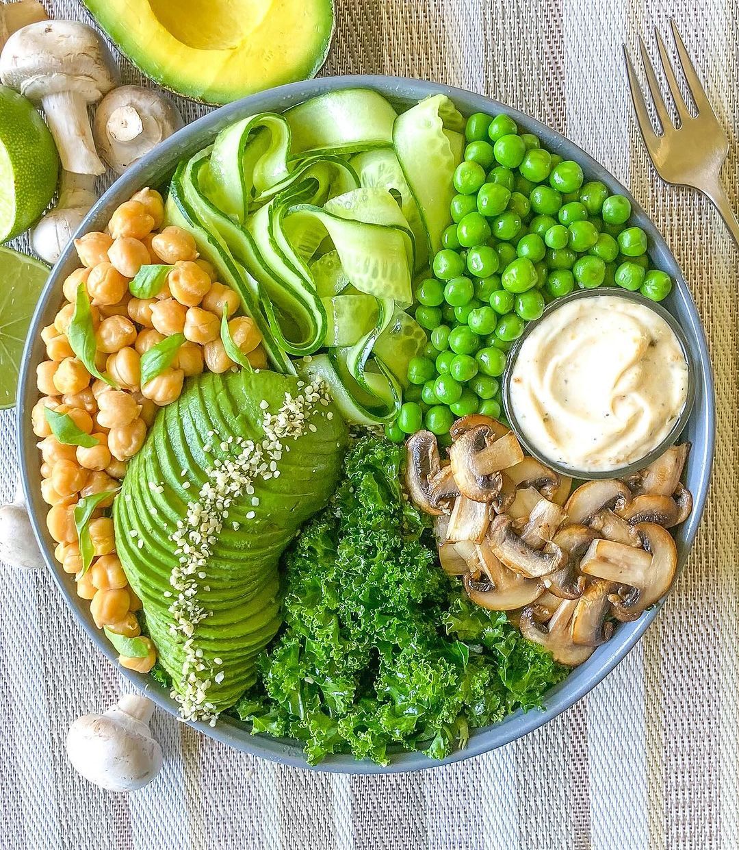 Spring Garden Greens Salad