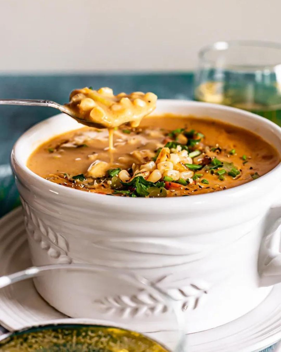 Smoked Paprika Corn Chowder