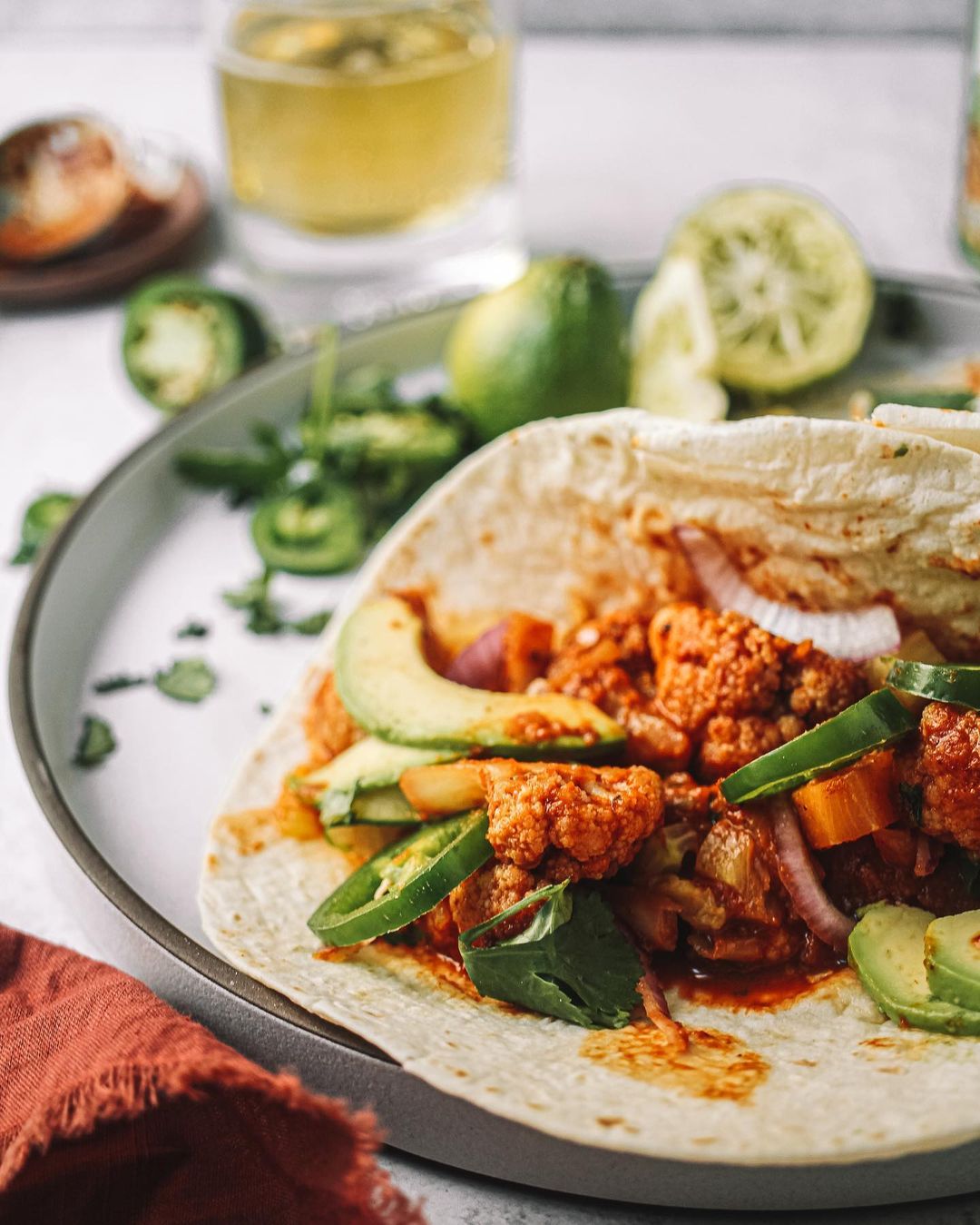 Vegan Cauliflower Al Pastor Taocs