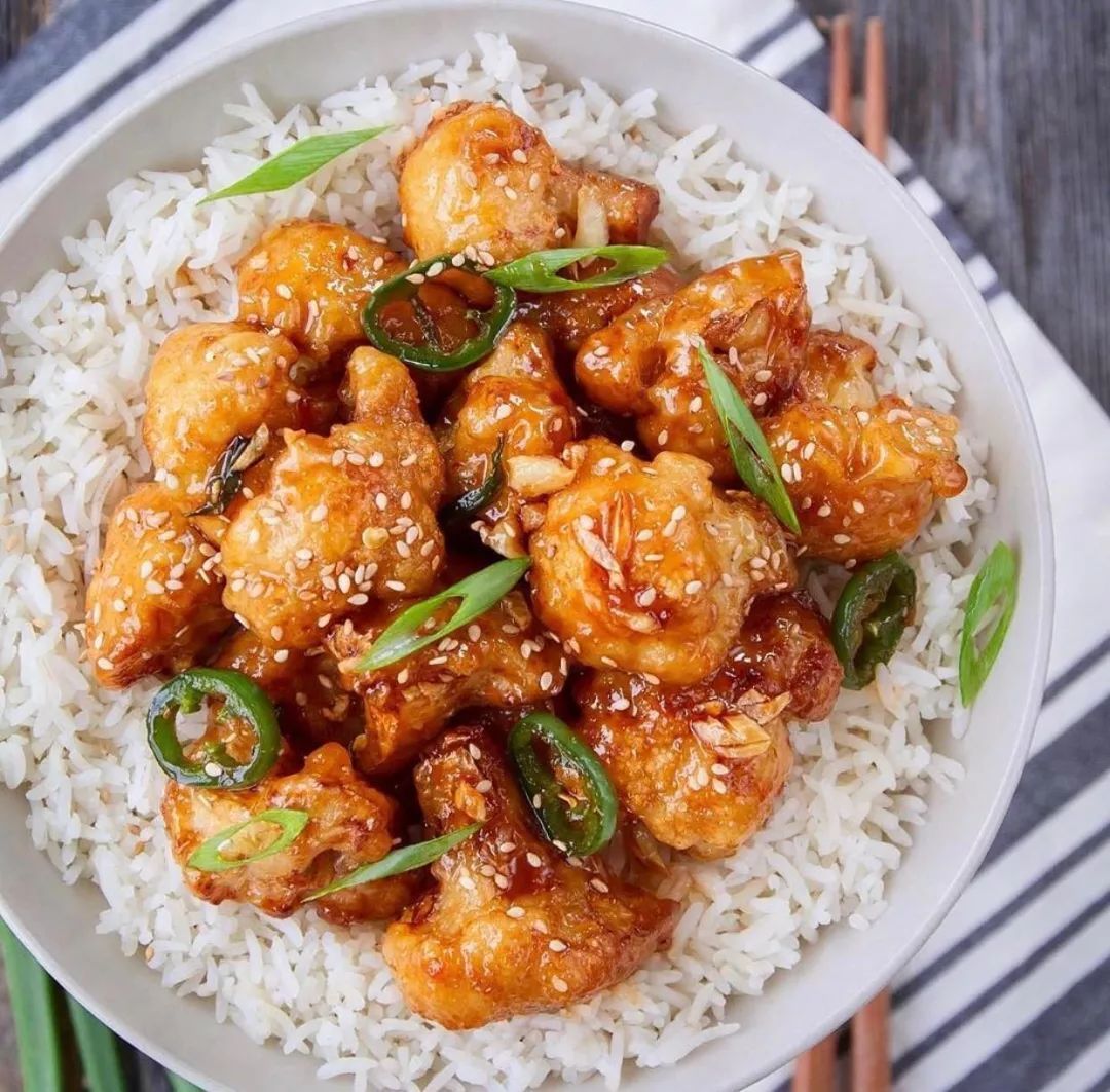 Jalapeño Sesame Cauliflower Bites