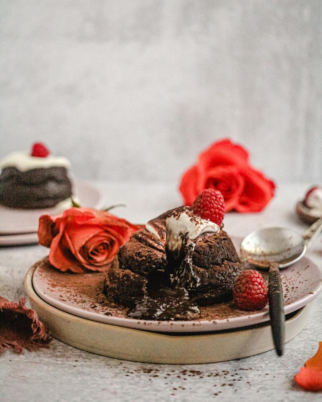 Flourless Molten Chocolate Lava Cakes