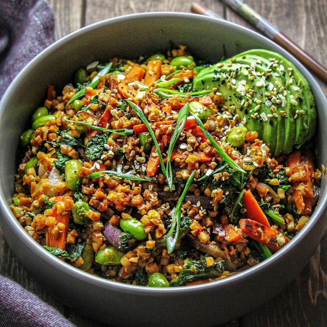 Easy Vegan Veggie Fried Rice