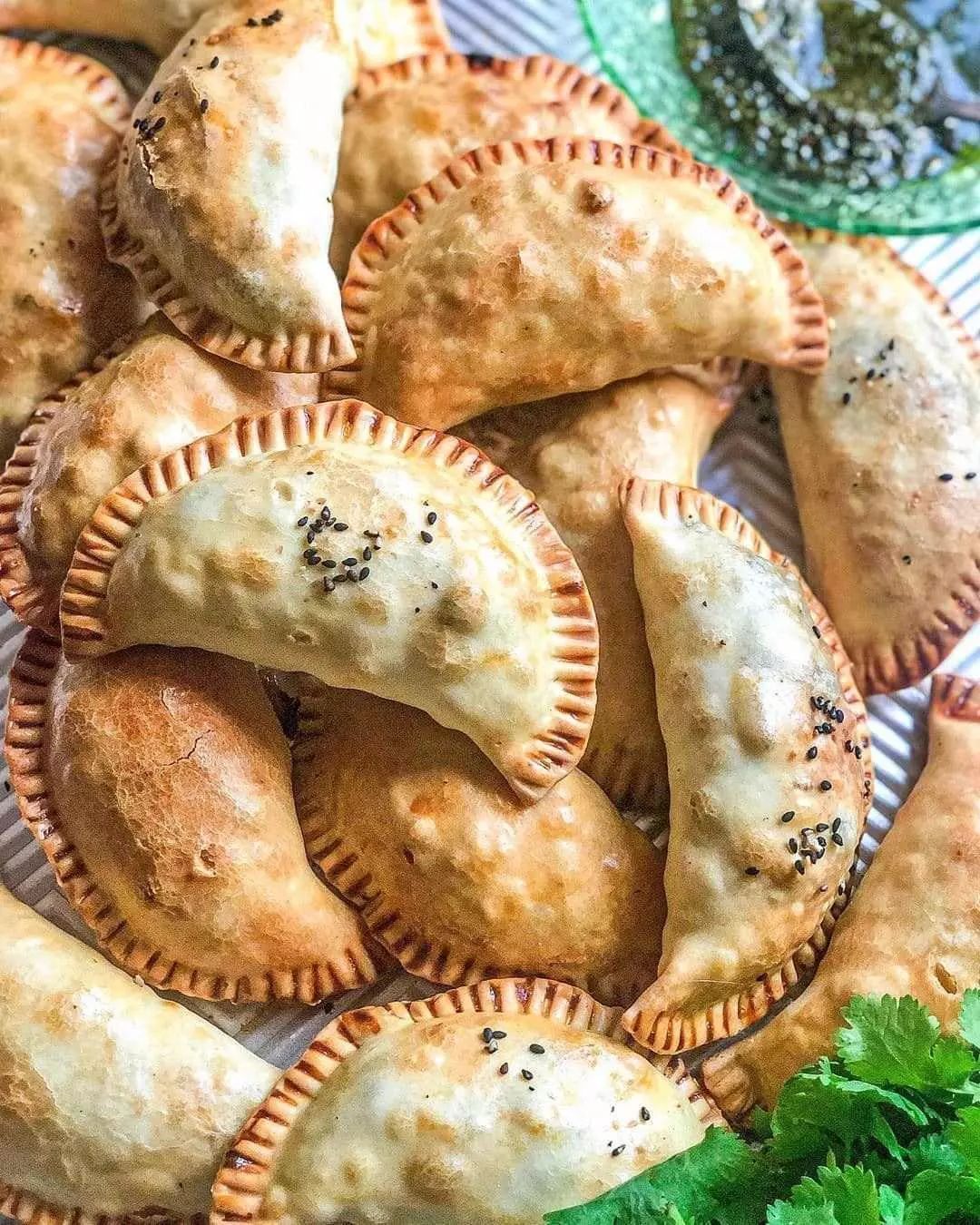 Homemade Veggie Empanadas with Cajun Filling