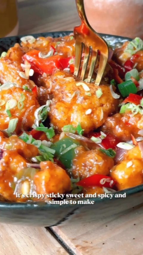 Vegan Gobi Manchurian Stir-Fry