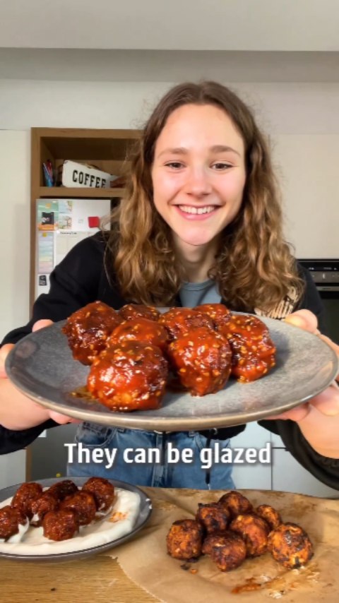 Simple Vegan Baked Tofu Balls