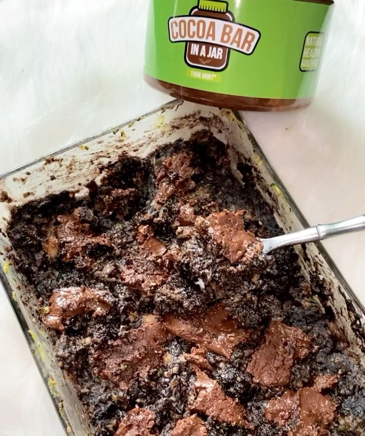 Zucchini Oats with Chia and Chocolate Boost