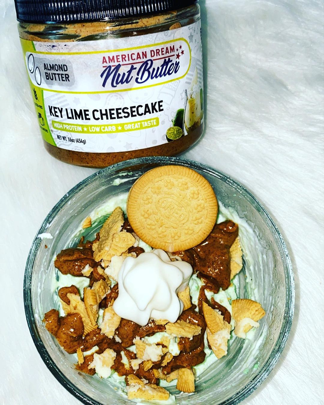 High Protein Key Lime Pie Inspired Snack