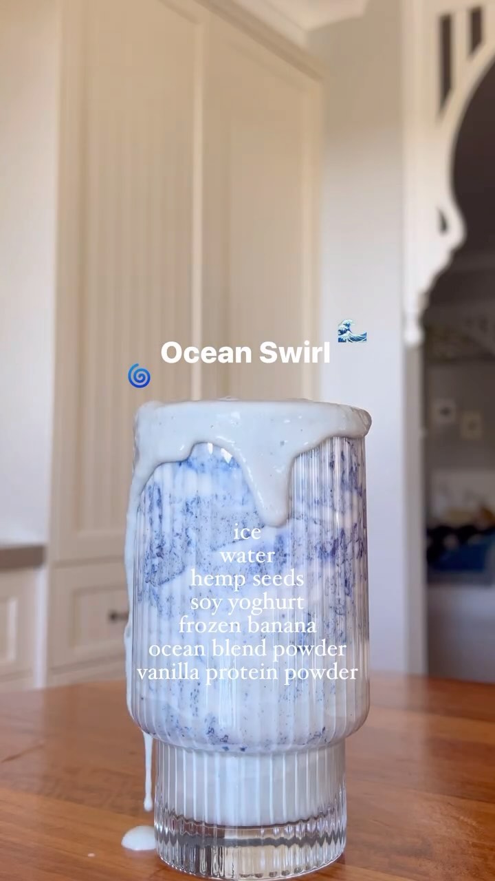 Ocean Swirl Vitamin-Packed Smoothie