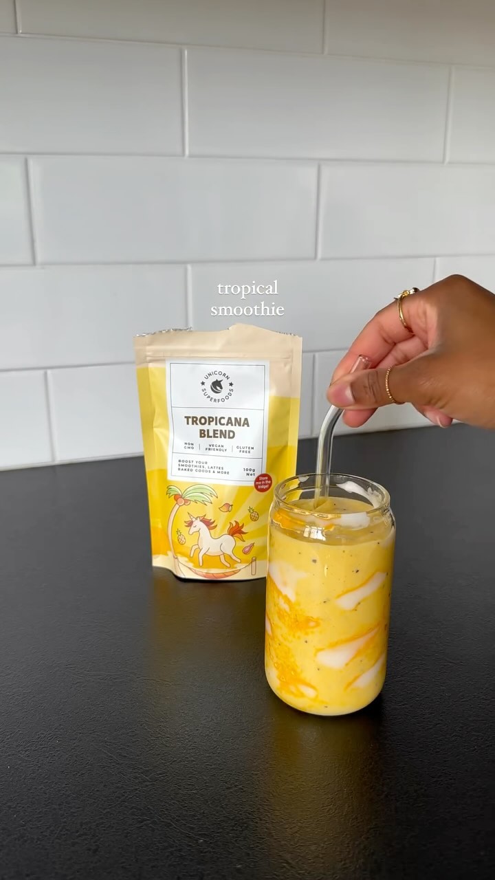 Tropical Pineapple Mango Smoothie