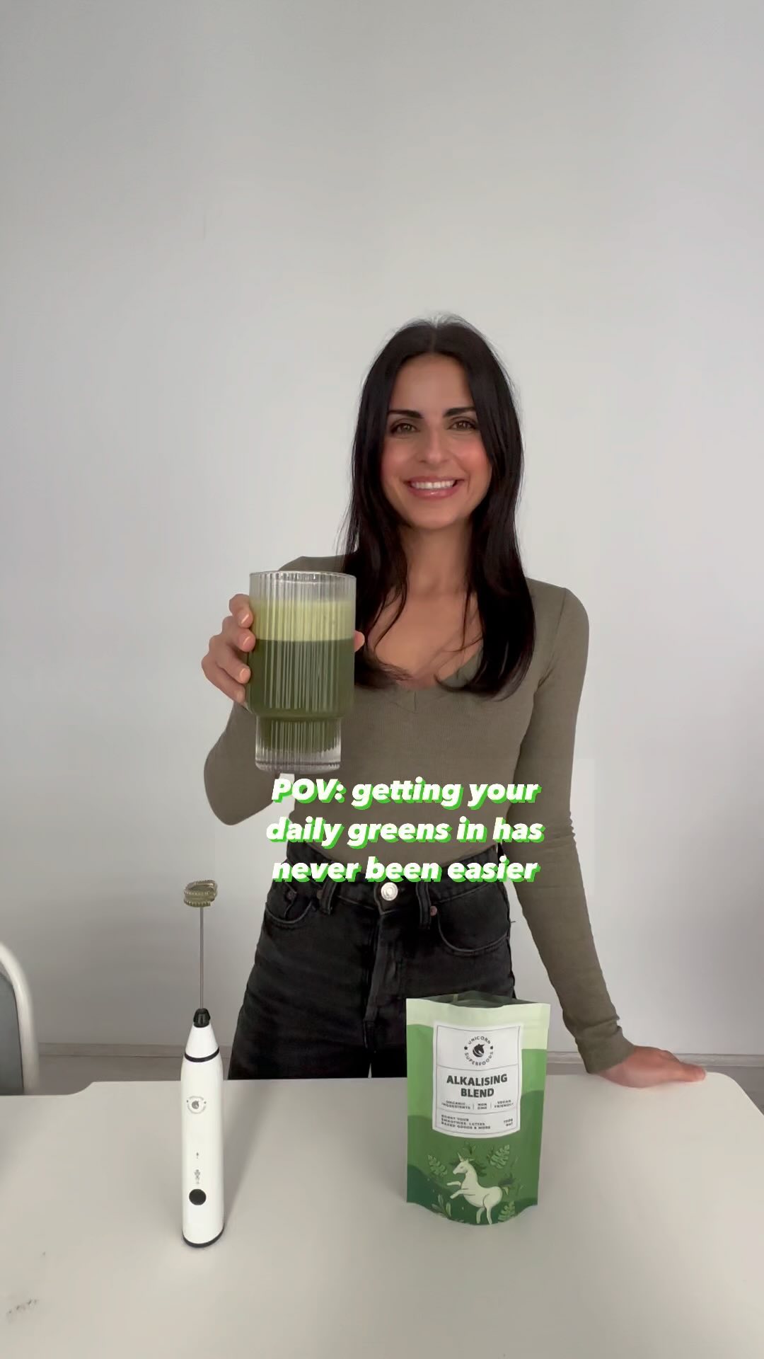 Minty Alkalizing Superfood Drink