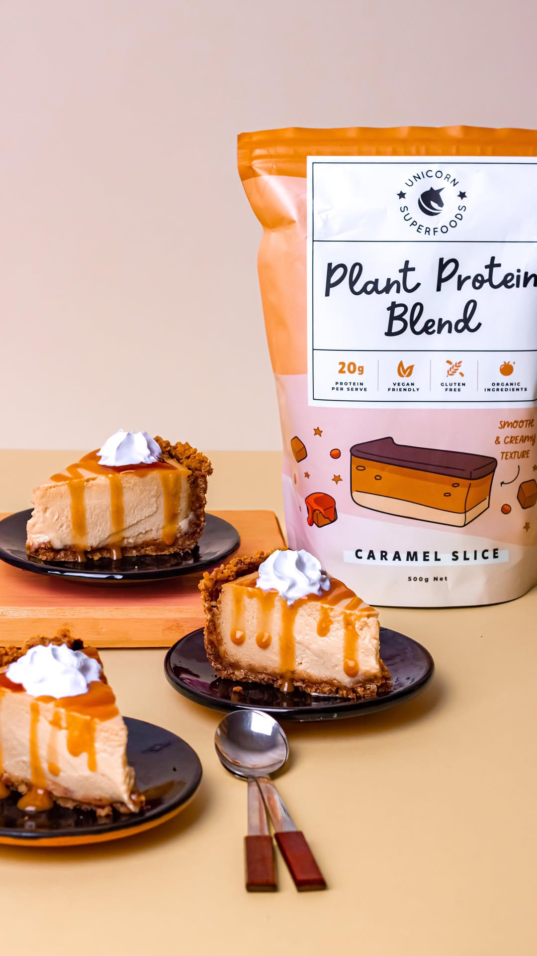 Creamy Plant-Based Caramel Cheesecake