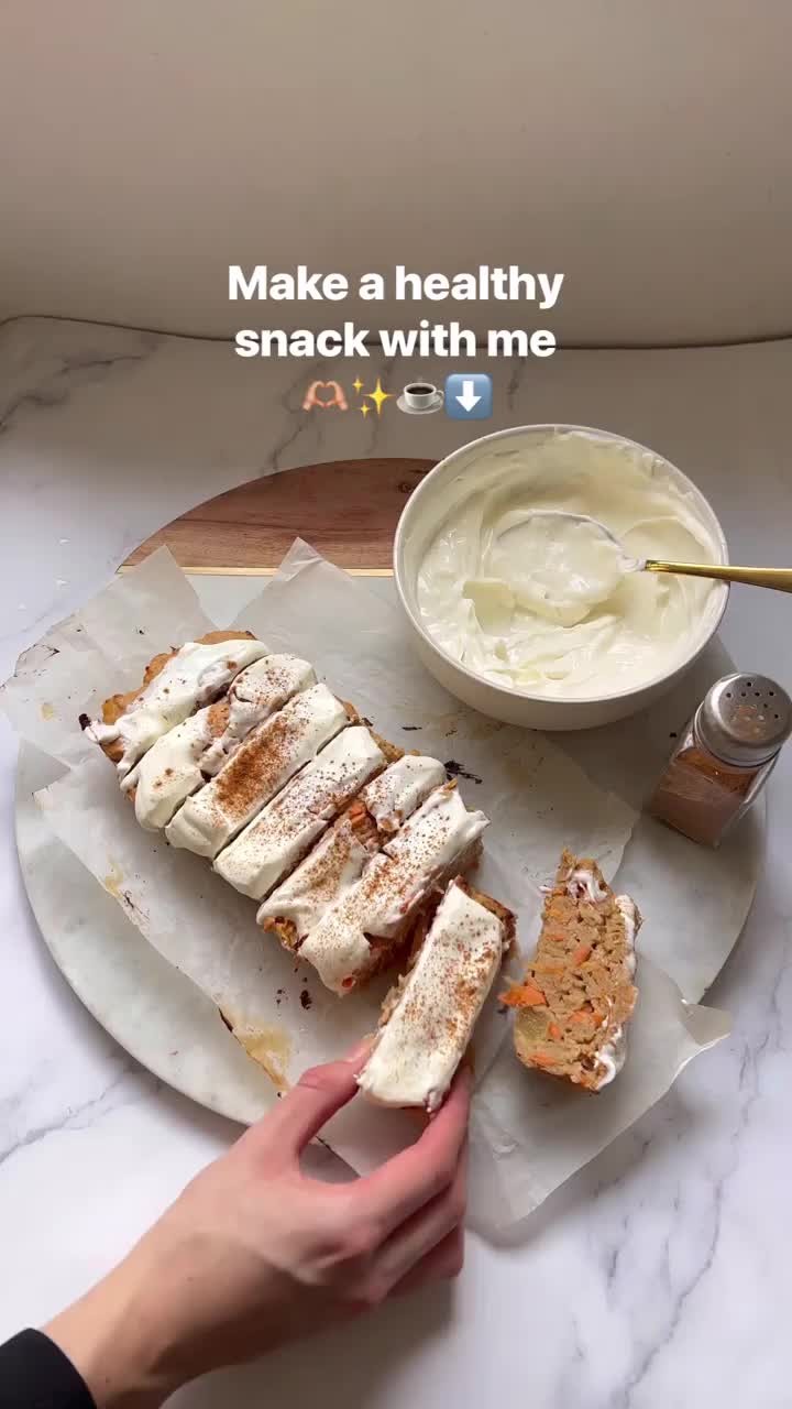 Carrot Cake with Vanilla Protein Powder