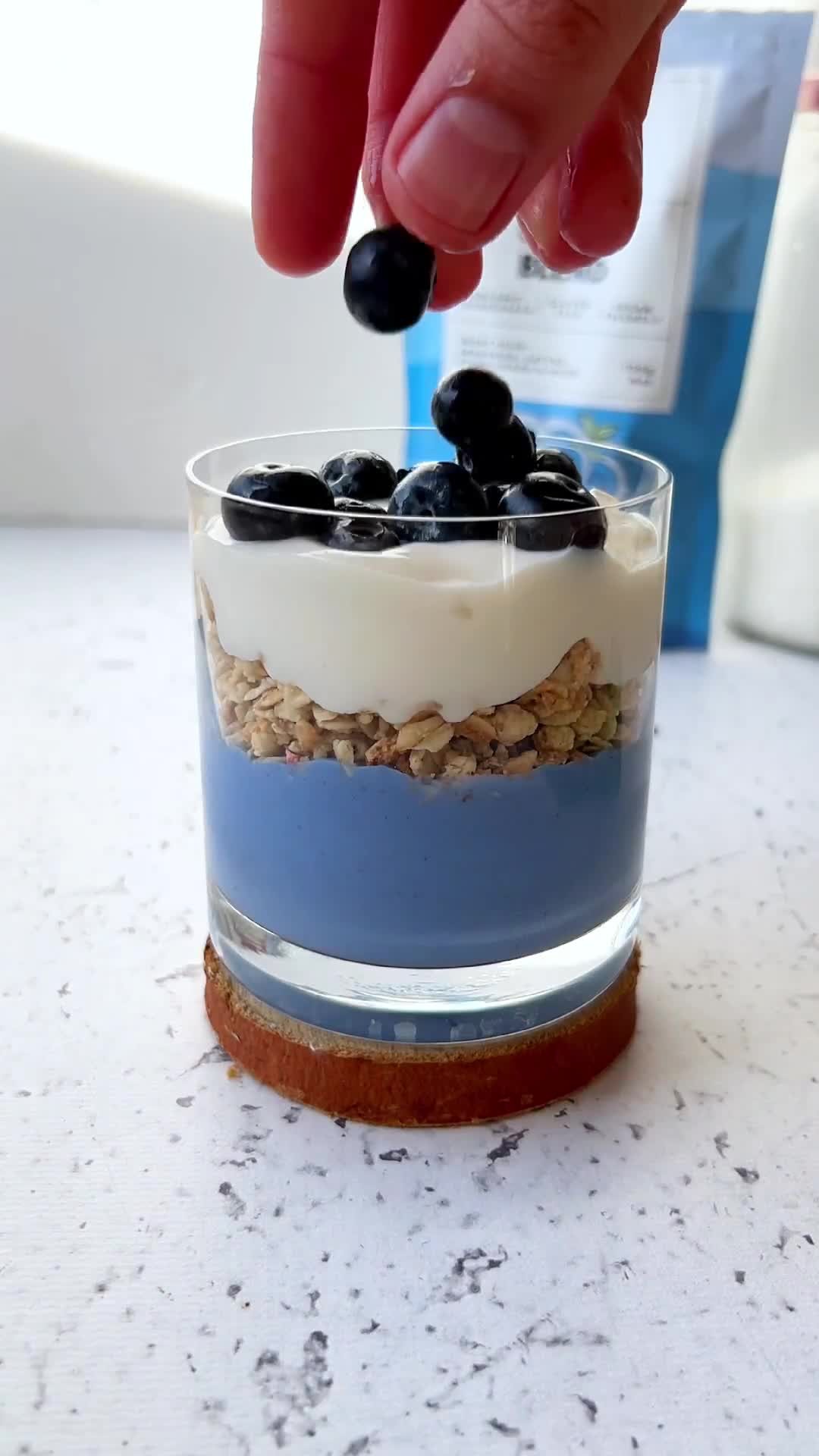 Ocean Yogurt Parfait Breakfast