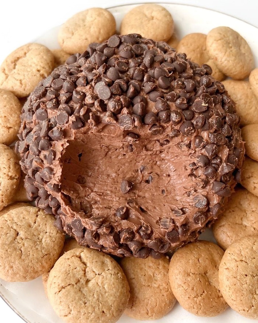 Chocolate Chip Brownie Cheese Ball