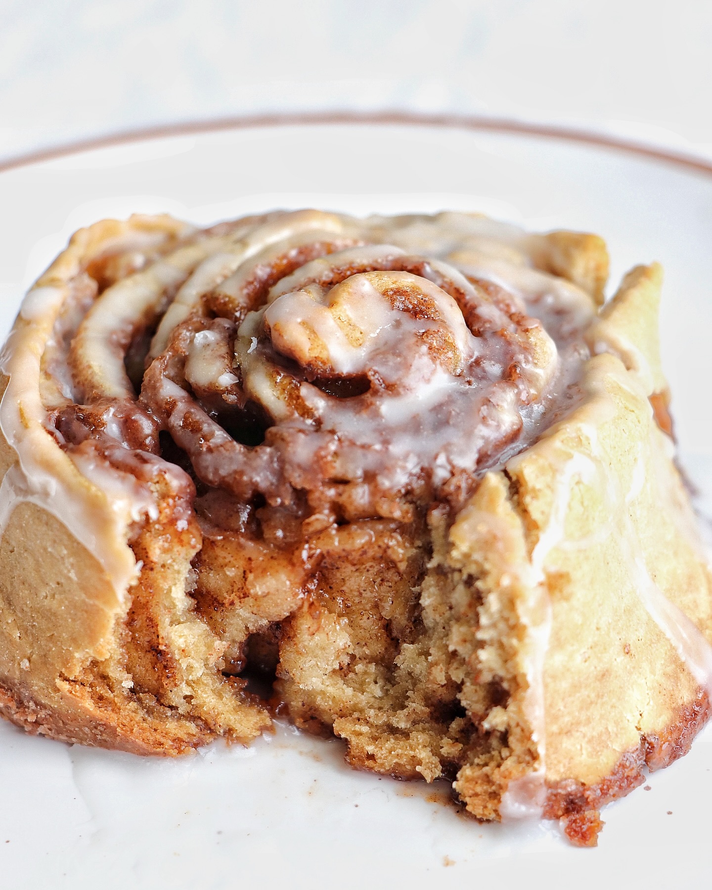 Easy Gluten-Free Single-Serve Cinnamon Roll