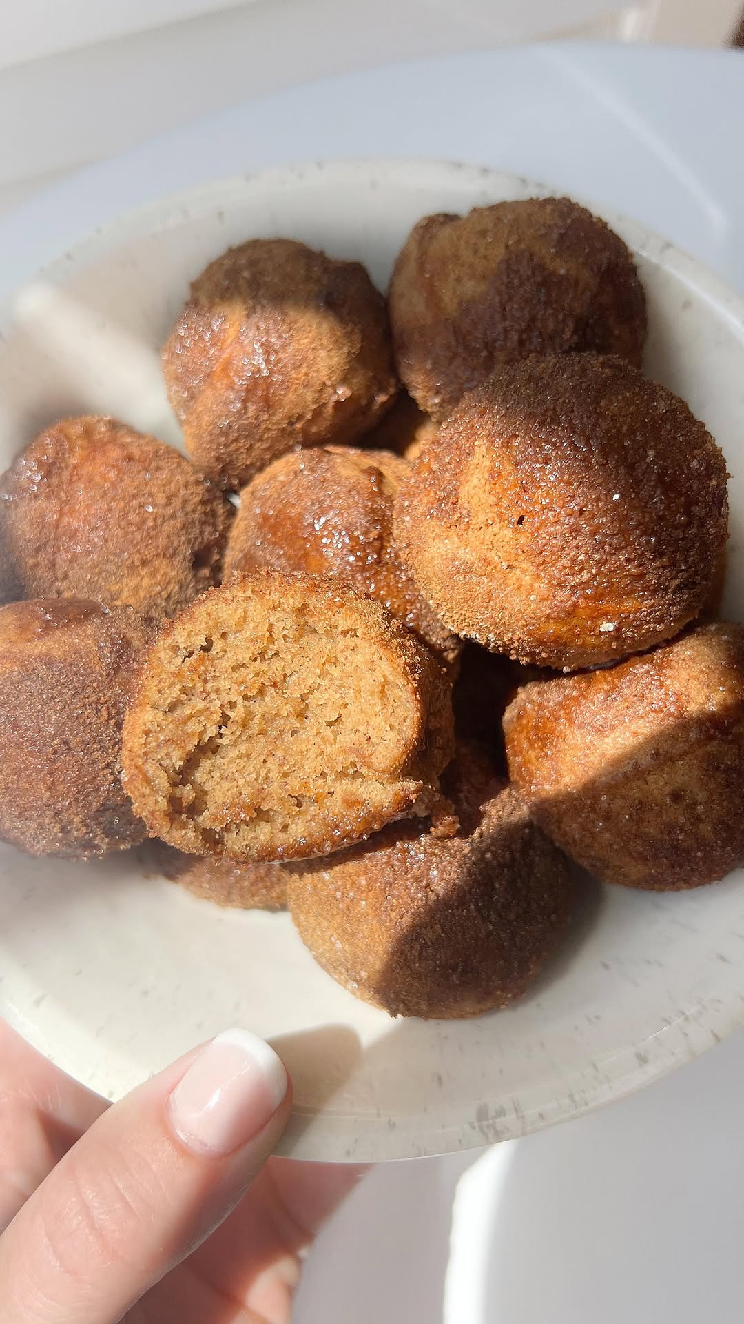 Cinnamon Sugar Donut Holes