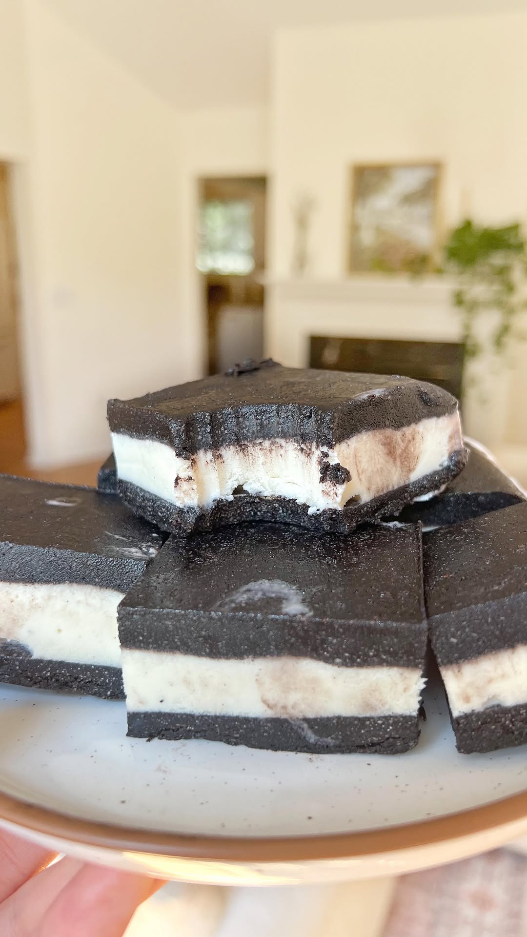 Oreo Ice Cream Sandwiches