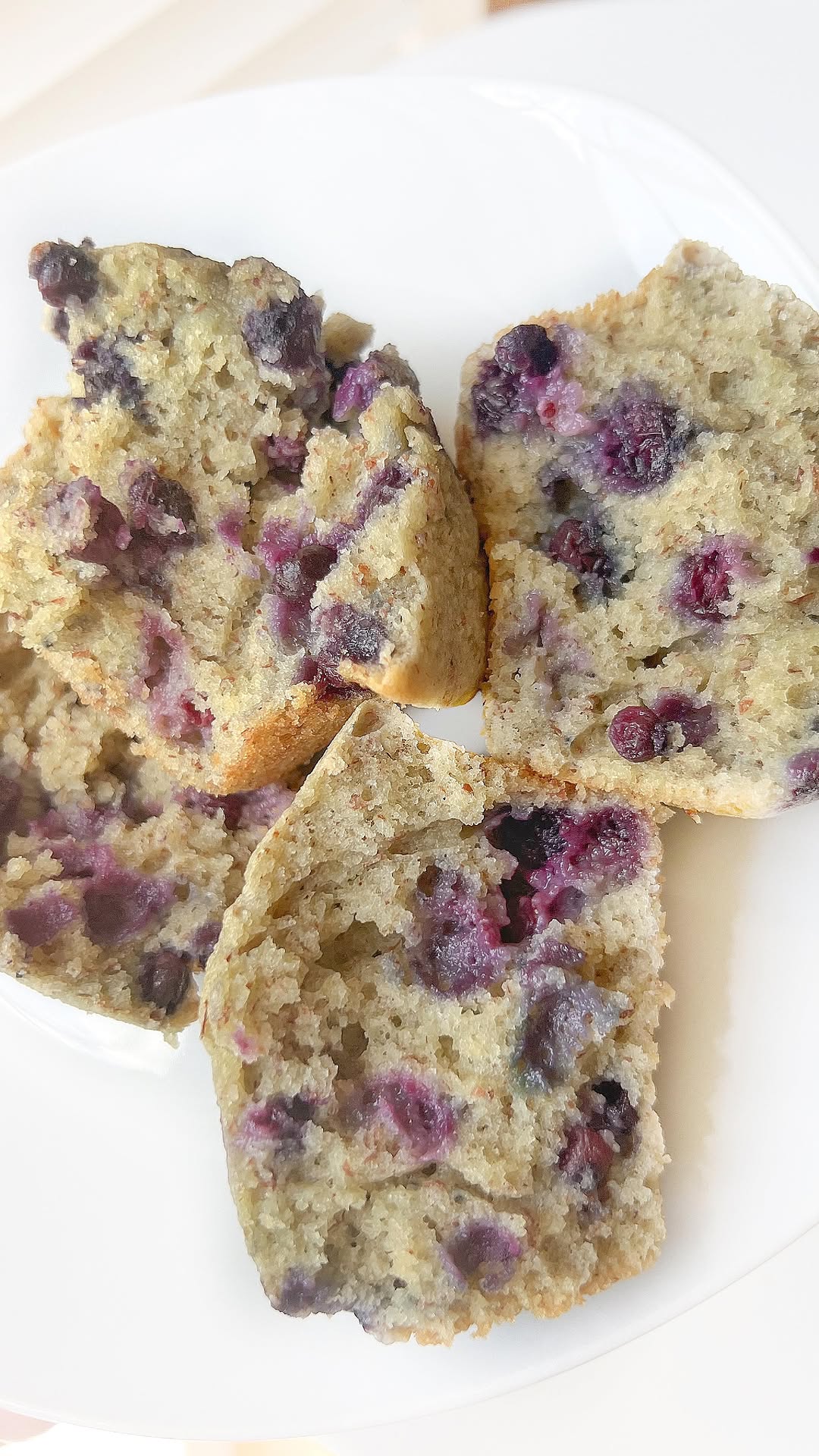 Simple Gluten-Free Blueberry Muffins
