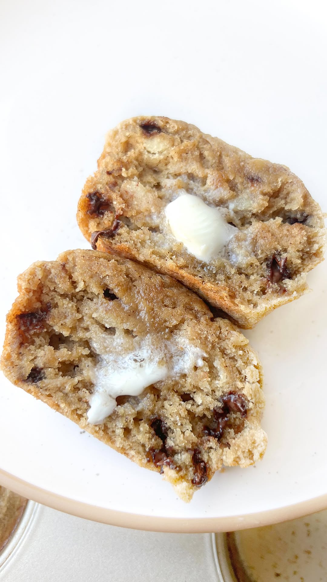 Chocolate Chip Banana Muffins