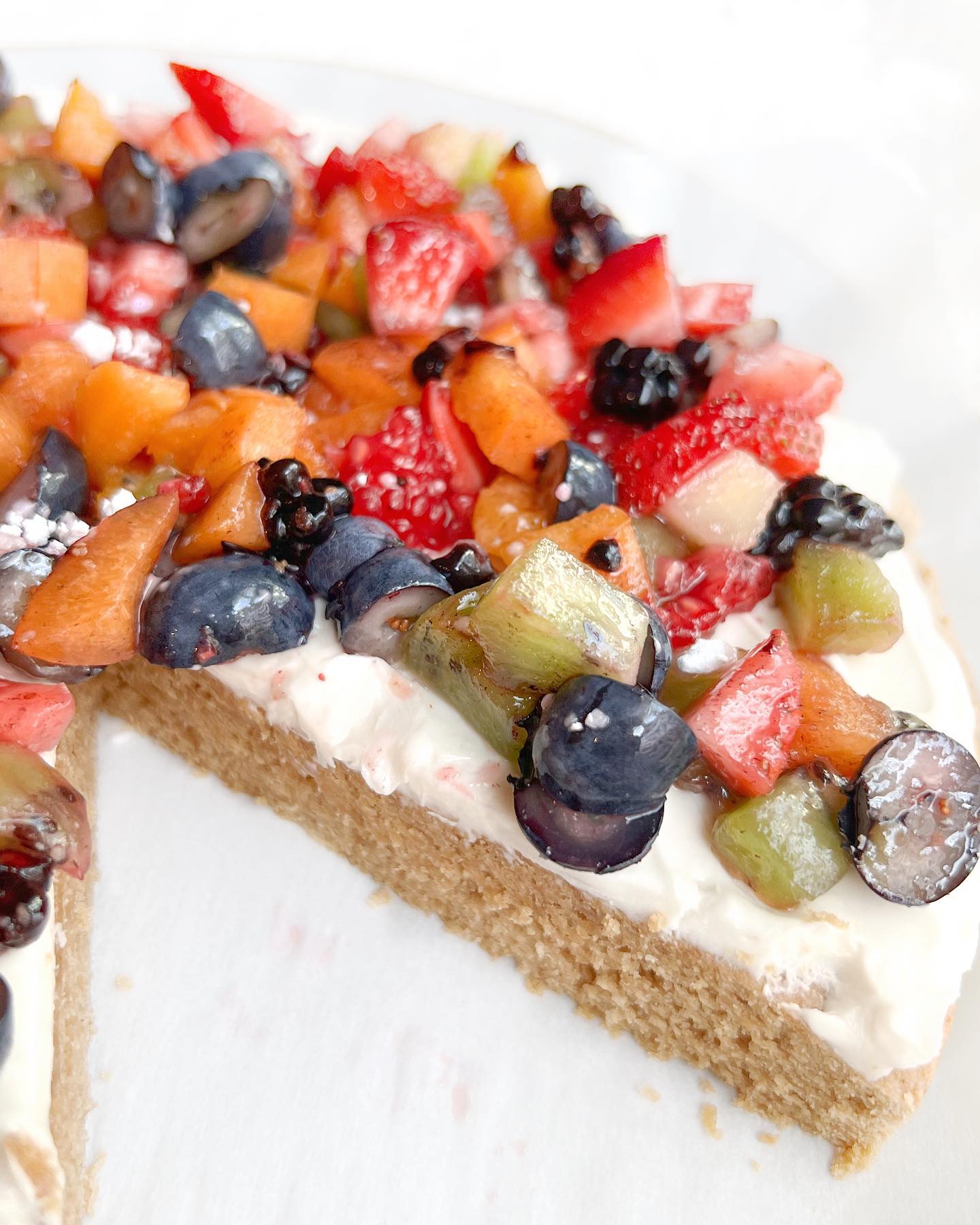 Easy Baked Fruit Pizza