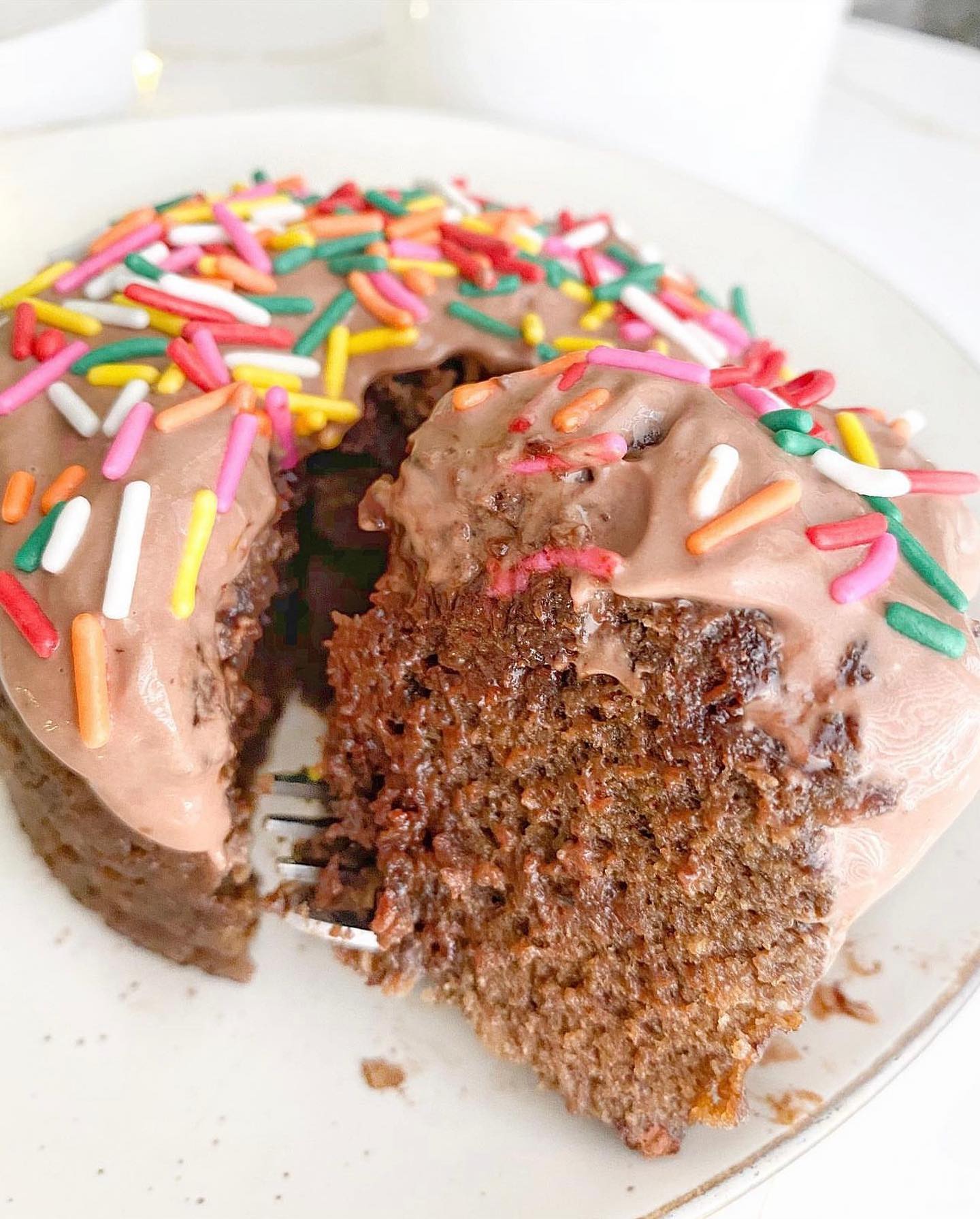 Mini Double Chocolate Cake