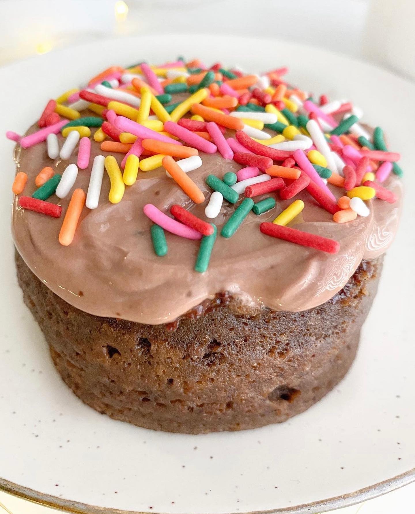 Mini Double Chocolate Cake