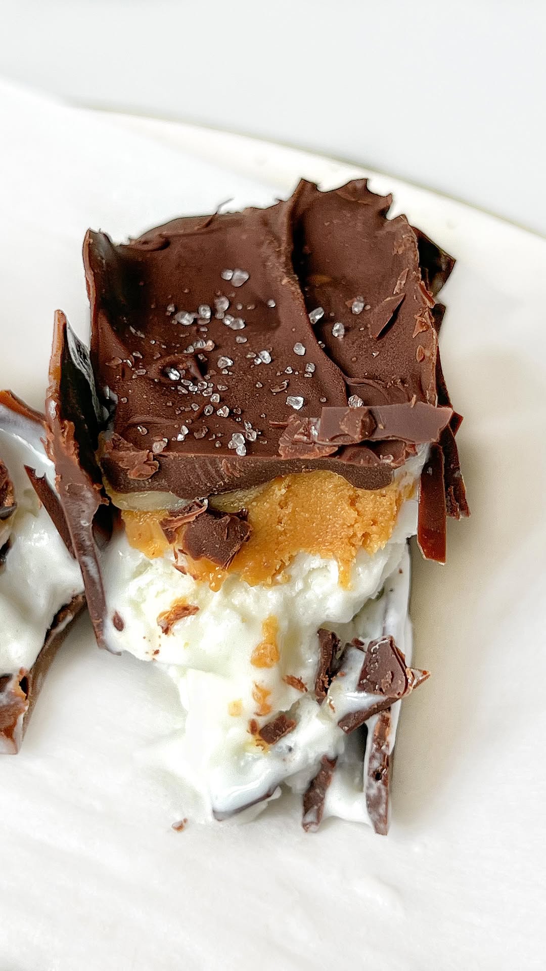 Peanut Butter Ice Cream Bars