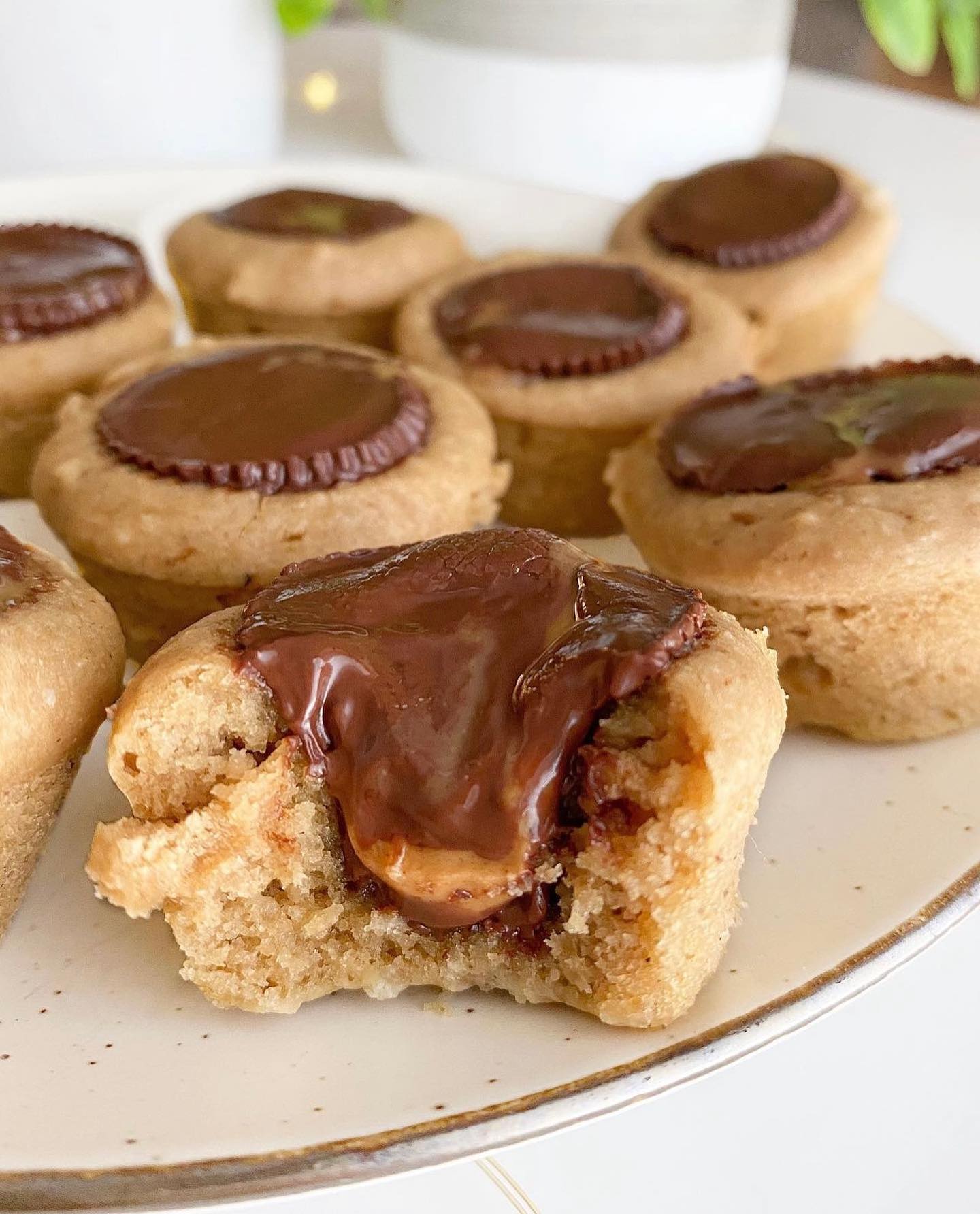 Peanut Butter Cup Mini Muffins