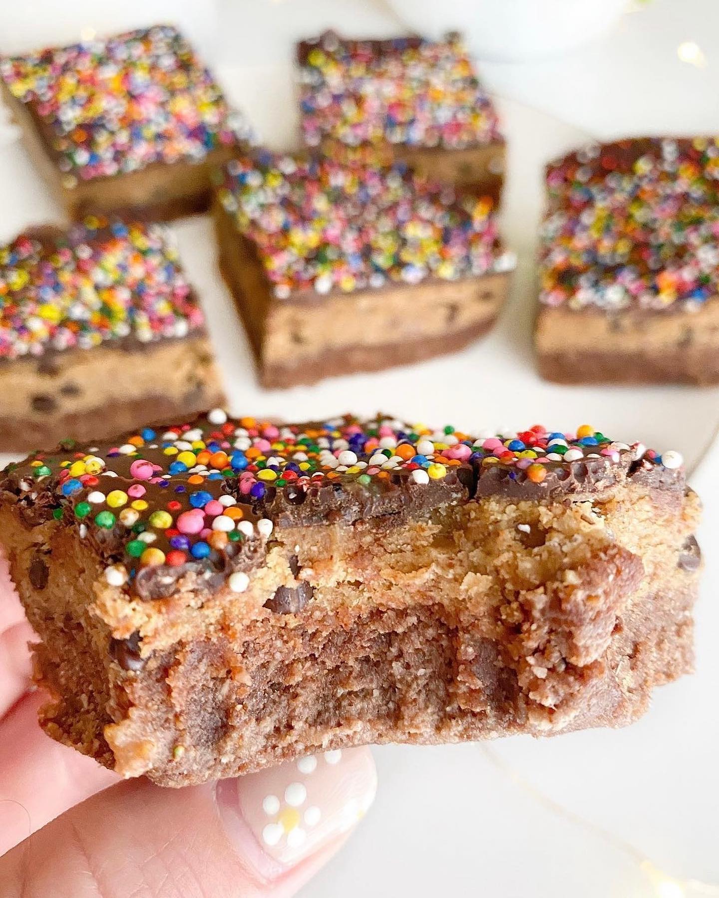 Cookie Dough Brownie Bars
