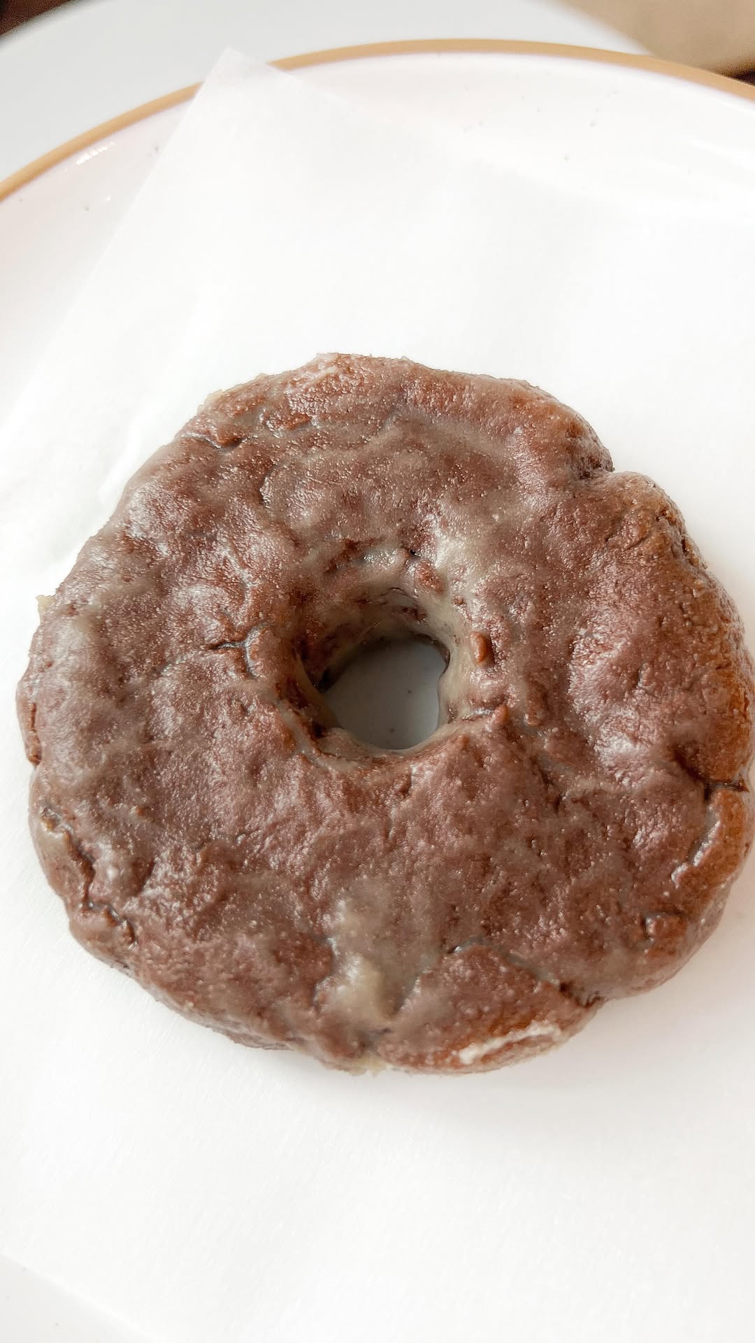 Air-Fried Chocolate Cake Donut