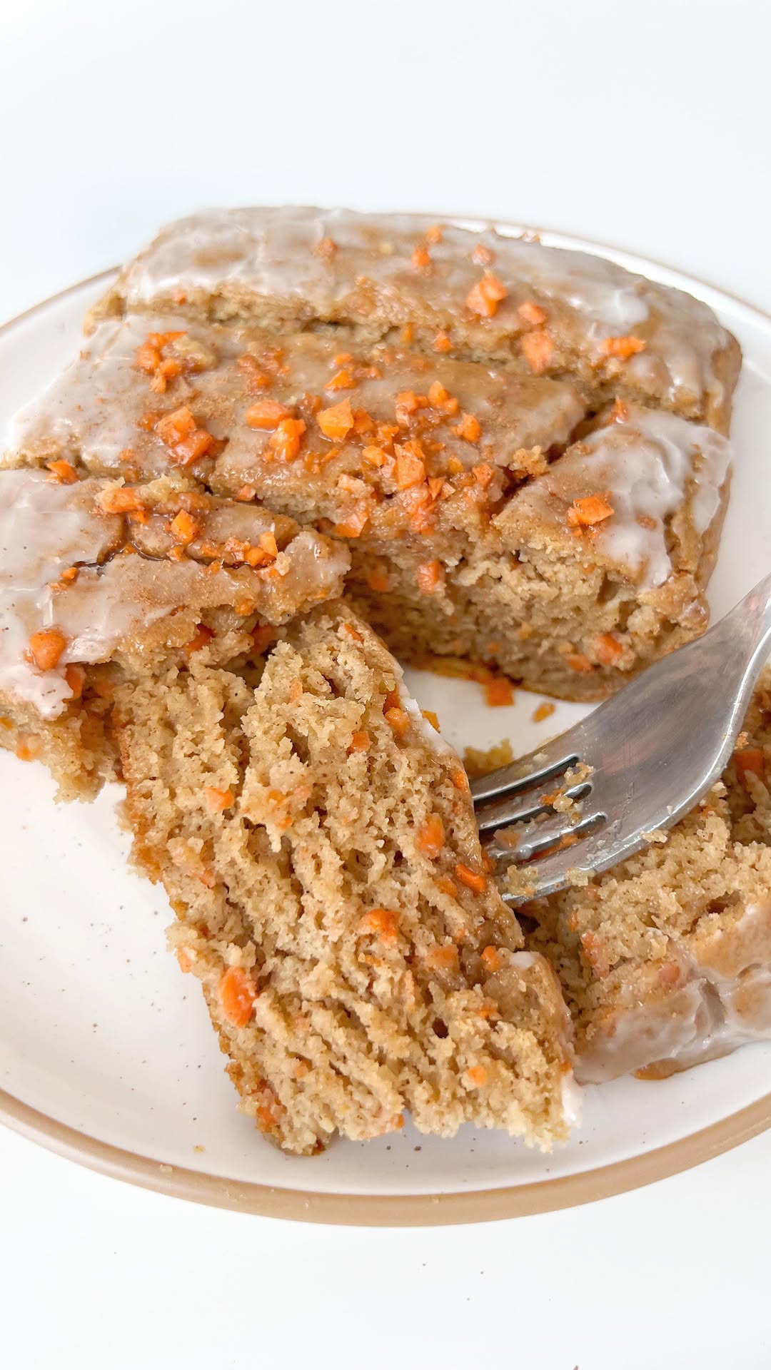 Baked Carrot Cake Loaf