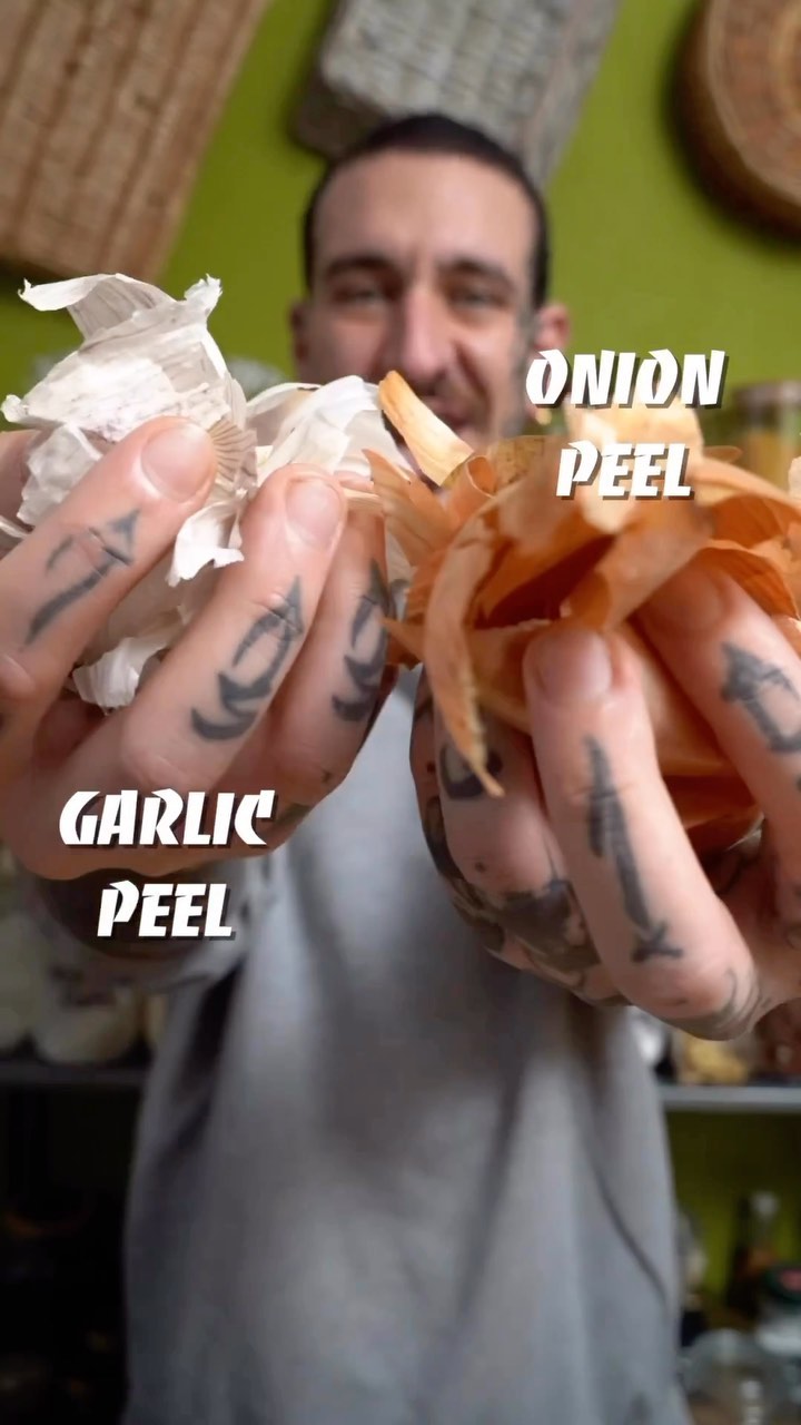 Onion and Garlic Peel Powder