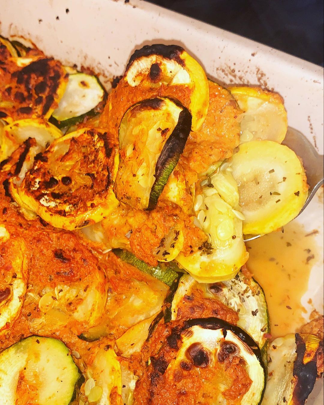 Baked Zucchini and Squash Casserole